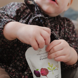 Biodynamic Baby Food - Plum + Beet + Spinach + Spelt