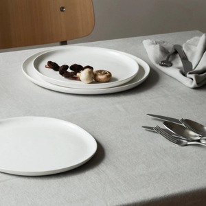 The Salad Plate - Speckled White