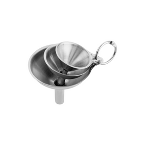 Funnel - Stainless Steel - Set of 3