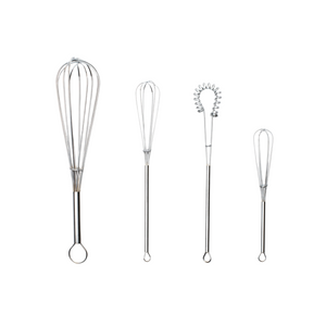 Mini Whisks - Chrome Plated - Set of 4