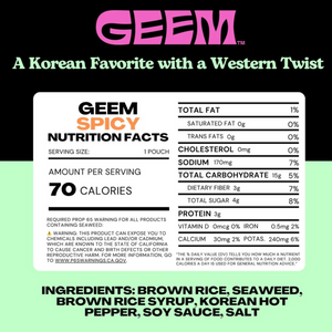 Korean Seaweed Chips - Spicy