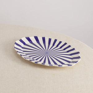 Mafalda Ceramic Oval Platter - 15.5"