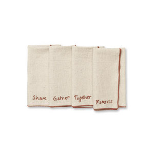 Occasion Napkins - Set of 4 - Natural