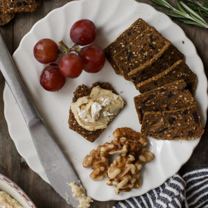 Olive & Za'atar Crisps | Gluten-Free Crackers