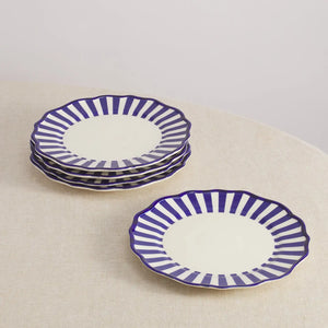 Riviera Striped Dinner Plate - 10.5"