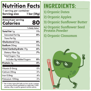 Kids Snack Bar - Apple Pie - Set of 6