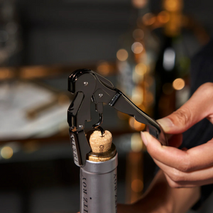 Warren™ Double Hinged Corkscrew - Black Gunmetal Plated