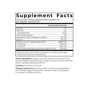 Nootropic Creamer Advanced Superfood